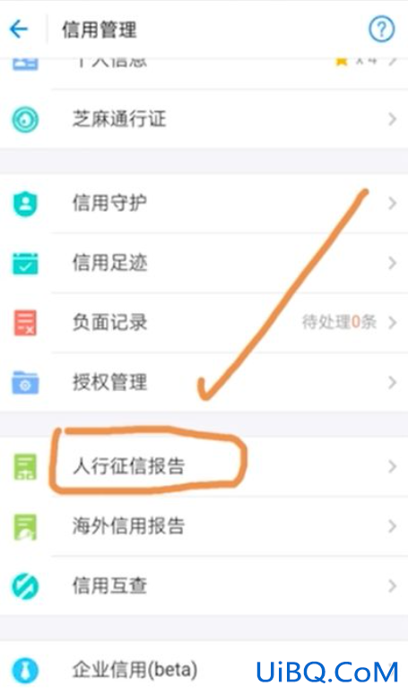 2020支付宝查征信不见了