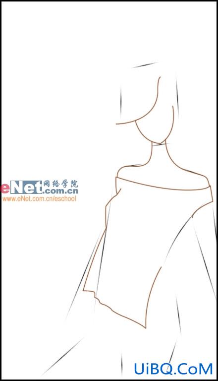 PS巧绘时尚美女清爽插画