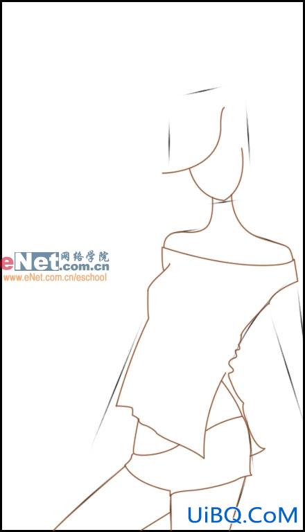 PS巧绘时尚美女清爽插画