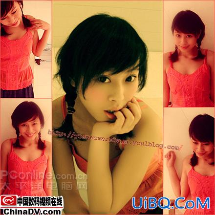 [非主流Photoshop教程] 用PS为美女照片加糖加水