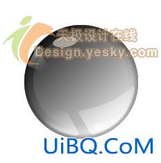 PS绘制精致金属边框水晶球按钮 PS绘制精致金属边框水晶球按钮