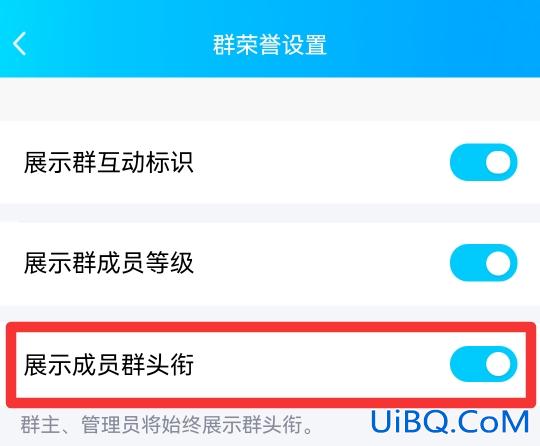 群头衔怎么显示不出来