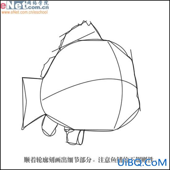PS打造海底总动员小鱼NEMO