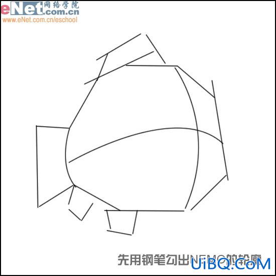 PS打造海底总动员小鱼NEMO