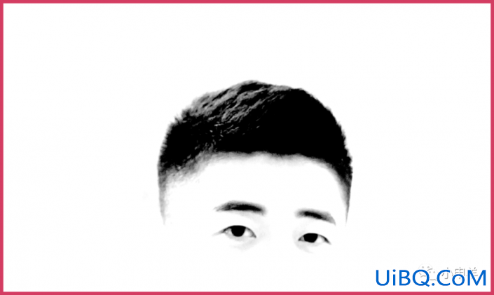 PS给图书馆中帅气的小哥哥照片进行抠图。