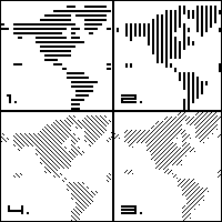 PS 制作数码点阵效果