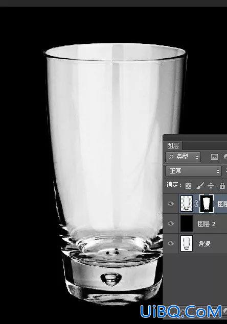 抠杯子，在ps中快速抠出透明的玻璃杯