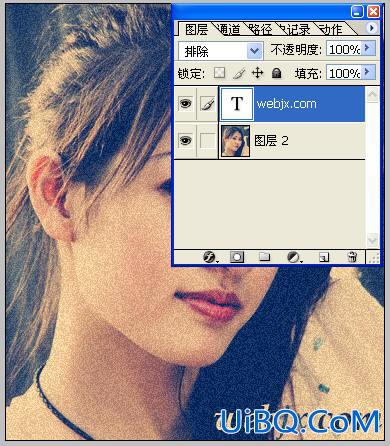 [非主流Photoshop教程] ps非主流打造美女照片艺术海报效果