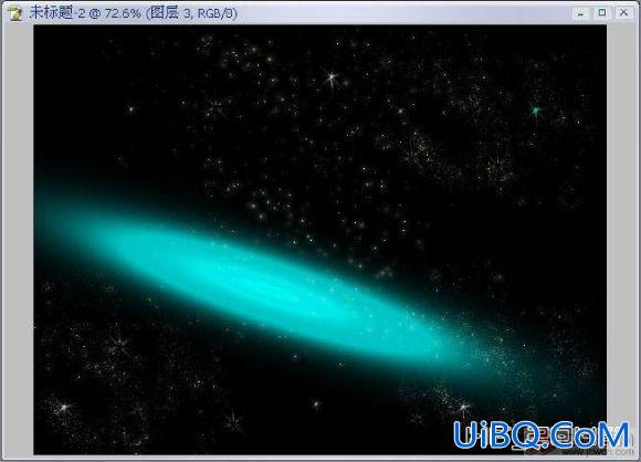 用PS湿边画笔打造酷酷光效