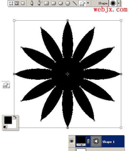 PS工具打造任意奇特形状