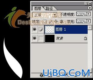 PS路径与滤镜绘制透明光影花叶