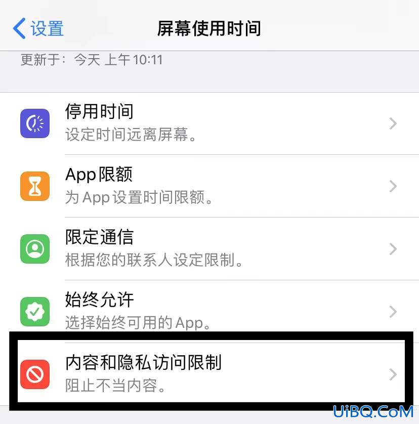 苹果手机访问受限制怎么解开