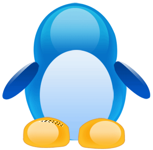 PS工具打造可爱LINUX企鹅