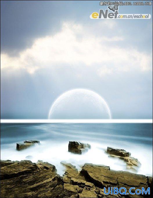 PS合成海洋之光