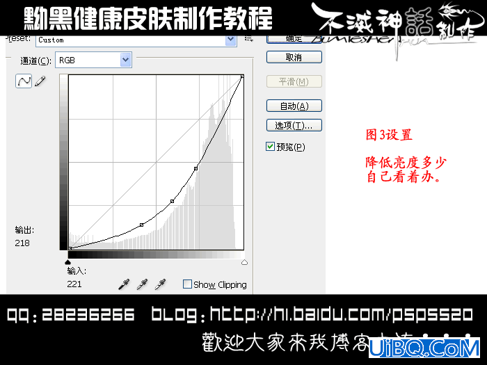 PS教程:教你怎样调出黝黑质感皮肤