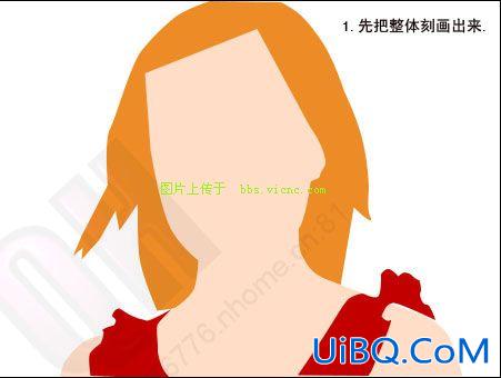 PS鼠绘教程：清纯美少女