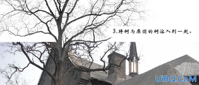 PS合成实例:合成神秘荒野古堡