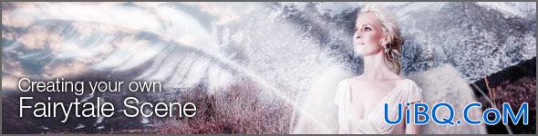 PS合成实例:雪地上的美丽天使