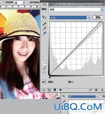 用ps曲线修正色彩实例