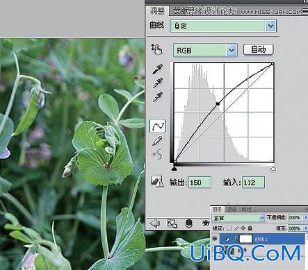 用ps曲线修正色彩实例