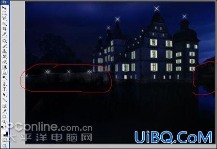 PS CS3打造神秘暗夜古堡