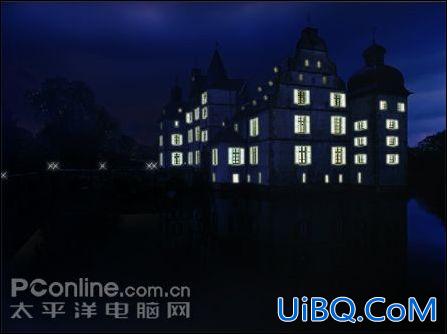 PS CS3打造神秘暗夜古堡