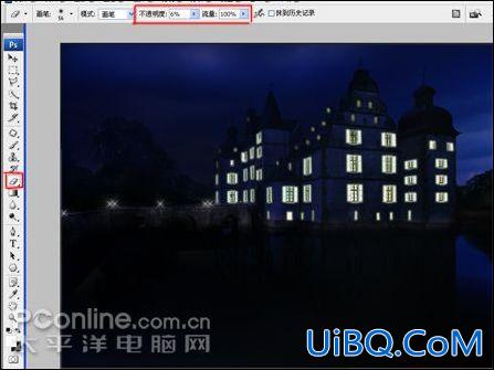 PS CS3打造神秘暗夜古堡