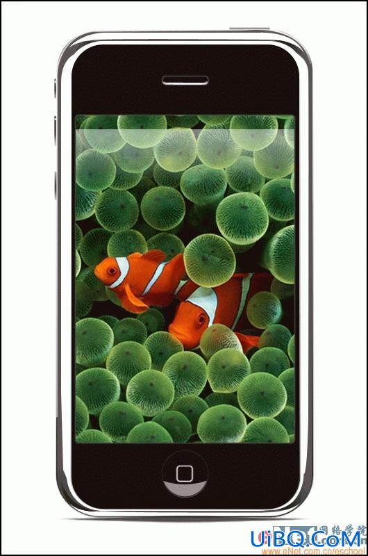 PS手绘教程:买不起真的,就用ps绘制一台自己的iPhone
