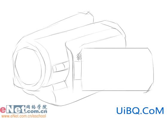 用PS鼠绘心怡的HDV高清摄像机