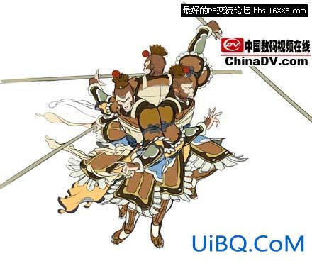 PS鼠绘教程:国画的工笔重彩