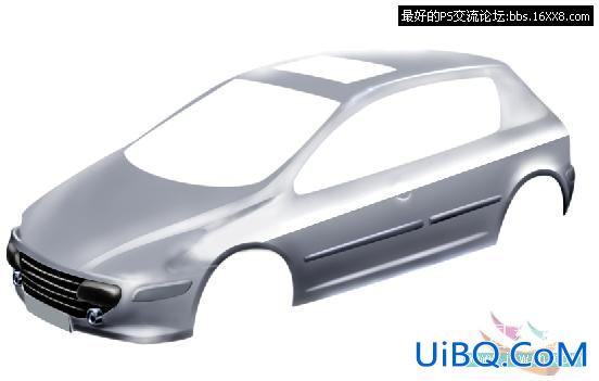 PS鼠绘教程：介绍汽车的鼠绘方法