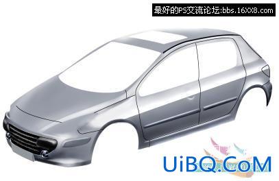 PS鼠绘教程：介绍汽车的鼠绘方法