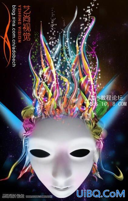 PS教程:合成梦幻的吉娃娃头像