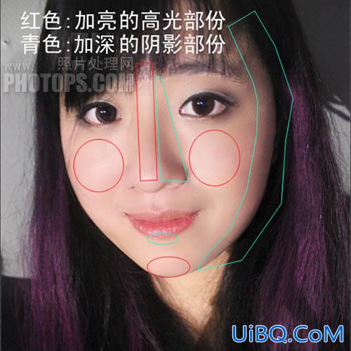 ps完美消除人物脸部的大块阴影
