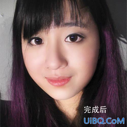 ps完美消除人物脸部的大块阴影