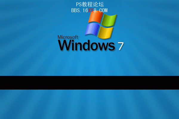 PS绘制好看的Win7风格网站导航
