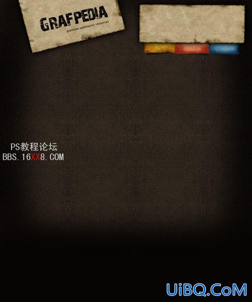 PS绘制好看的老式wordpress主题