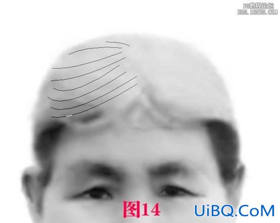 ps修复有网纹的旧照片教程