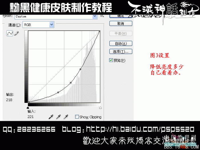 PS教程:调出另类肤色美女照片