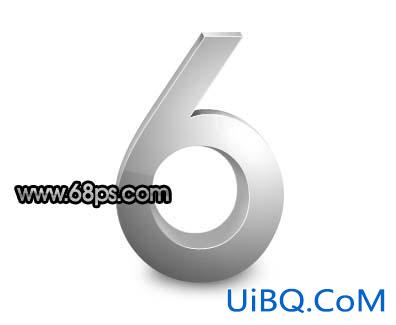 PS金属3D文字特效教程