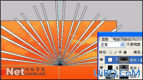 PS打造插画风格的最终幻想夕阳武士