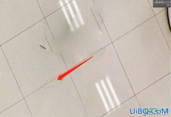 Photoshop图片去杂物水印教程：学习给室内拍摄的照片去除不要的三脚架。