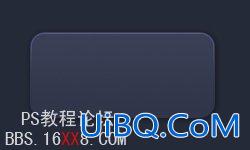 PS教程:设计质感时尚网页导航按扭