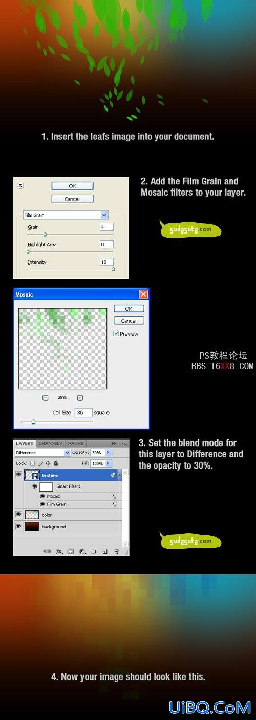 PS制作简洁干净的网页效果图