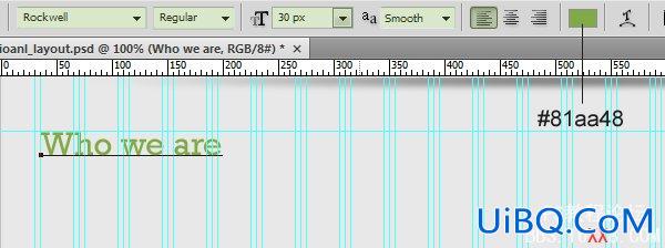 PS cs4教程:制作专业网站的2.0布局