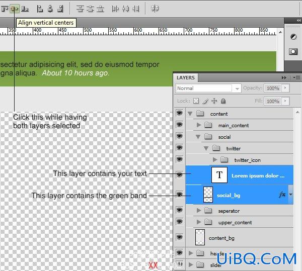 PS cs4教程:制作专业网站的2.0布局