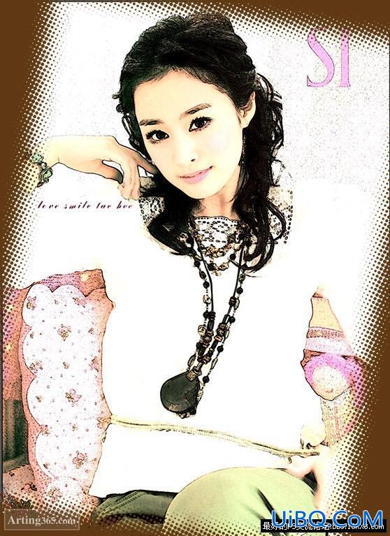 PS实例教程:超级美女插画效果