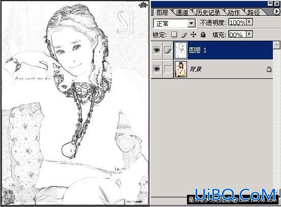 PS实例教程:超级美女插画效果