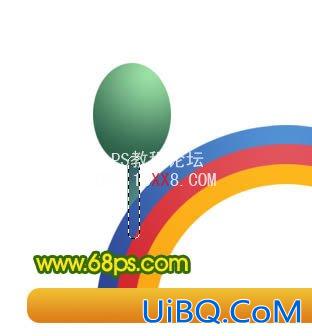 PS设计制作可爱的卡通房子图标