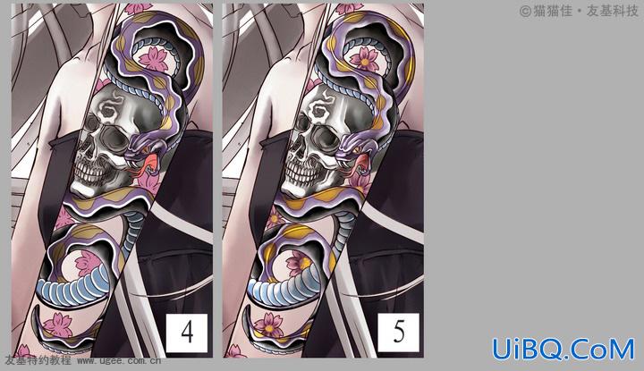 ps绘制长发飞舞MM玄幻插画上色教程
